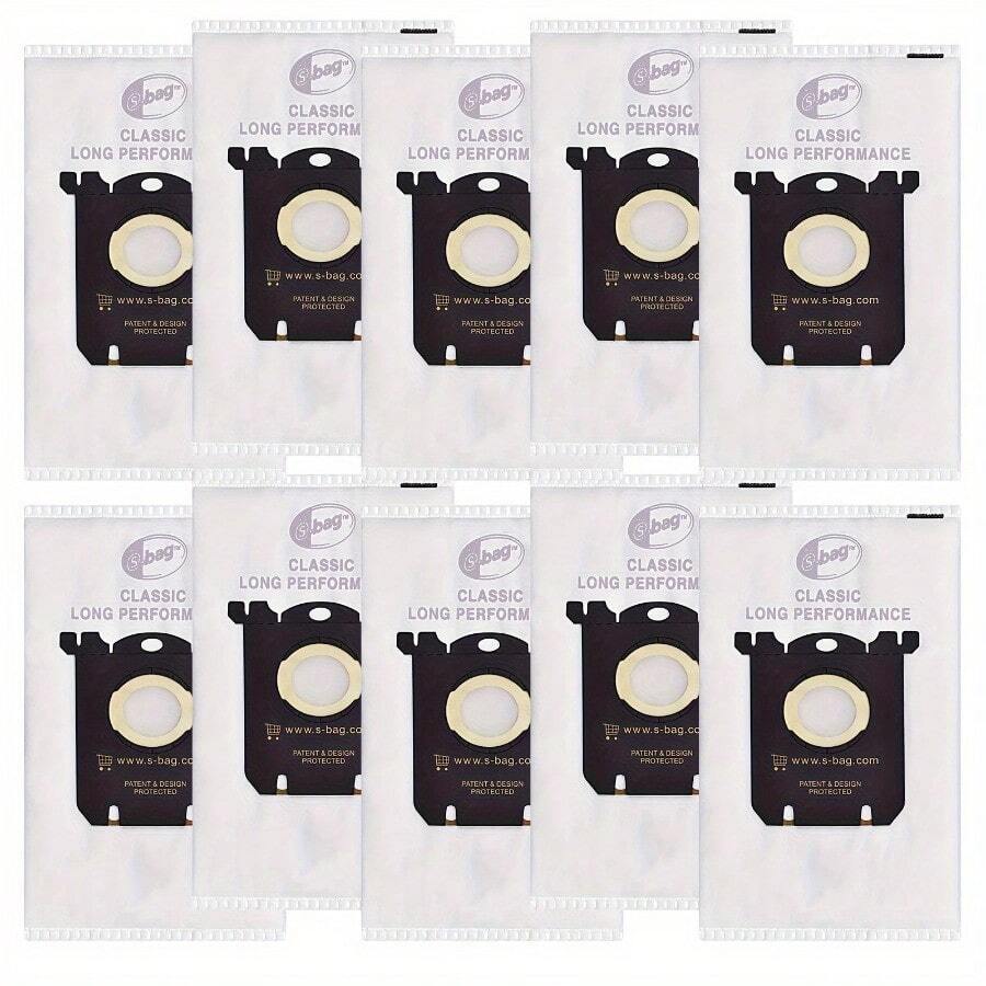 10 piezas de bolsas antipolvo compatibles con aspiradora Electrolux, fáciles de instalar