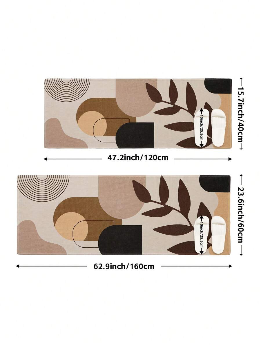 1 stuk - Boheemse loper, vintage woonkamerkleed, zacht tapijt en vloerkleden, comfortabel machinewasbaar voor woonkamer, keuken, badkamer, beddecoratie - woondecoratie badkamerdecoratie zomer badkameraccessoires terug naar school