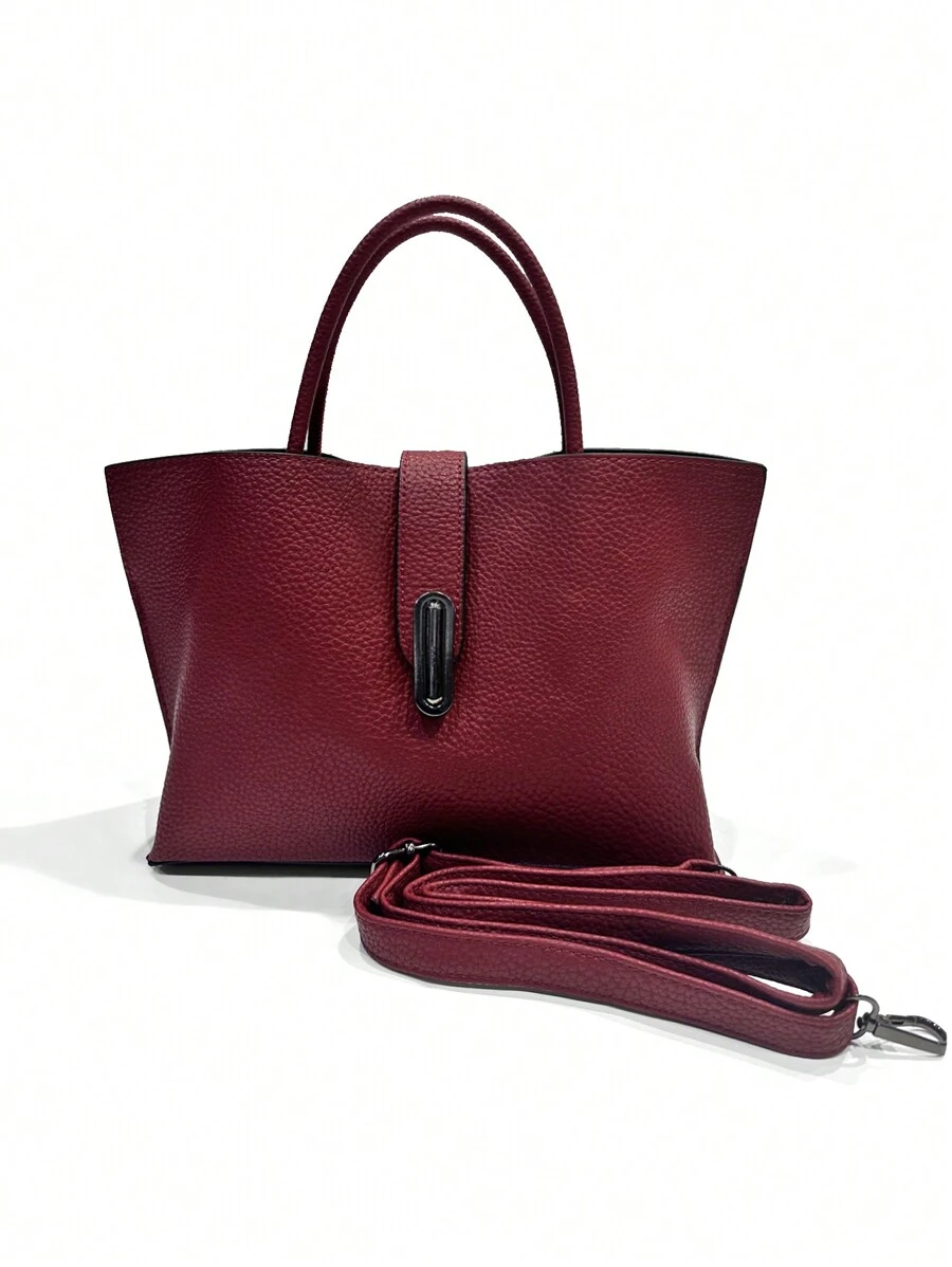 SAC MILANO: Décontracté, tendance, élégant, personnalisé, tendance, sac à main en PU de luxe avec pochette intérieure amovible, sangles pour l'épaule/à la main/bandoulière, quincaillerie métallique sur le rabat avant. Convient pour les fêtes, les vacances, les affaires, l'été, le style rétro, les week-ends. Idéal pour offrir.