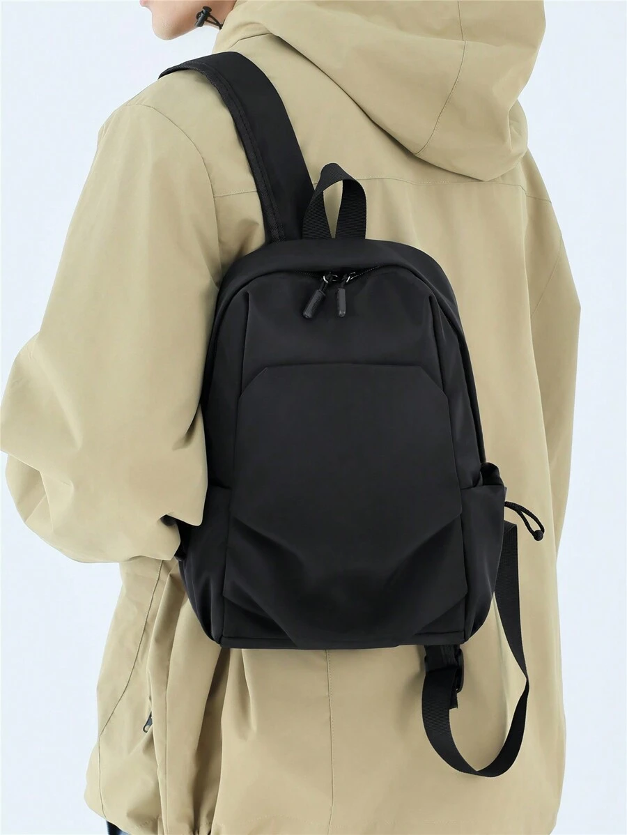 Mochila casual minimalista para hombres, bolsa de almacenamiento para uso diario, bolsa de regalo para hombres, regalos de Navidad, vacaciones de invierno, regalos para papá, regalos para novio, mochila escolar, mochila de gran capacidad, bolsa deportiva, mochila de viaje, bolsa para libros, bolsa para portátil, bolsa esencial de viaje para hombres, bolsa negra, bolsa esencial de vacaciones, bolsa de camping y viaje, bolsa de playa, funda de portátil de playa, bolsa de la vida deportiva, mochila de viaje