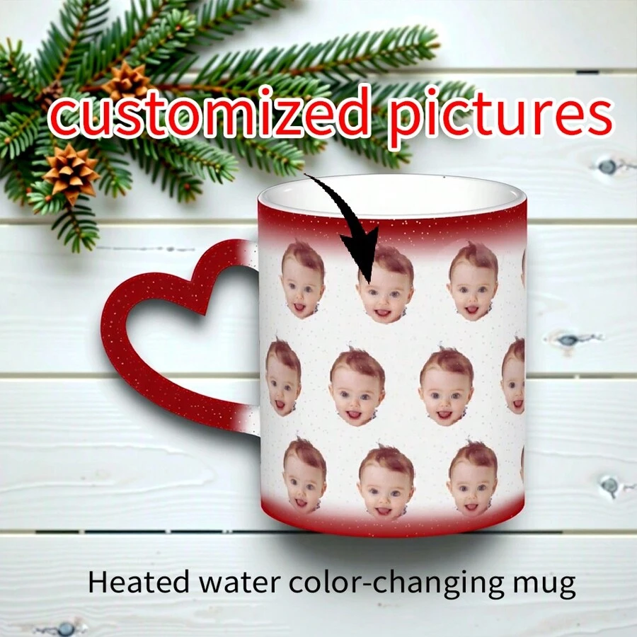 A Color-Changing Mug With A Customized Pattern, A Customized Birthday Gift, A Gift For Friendship Day, A Gift For Thanksgiving, A Gift For Easter, A Gift For Halloween. It Is Suitable For Occasions Such As Birthdays, Friendship Day