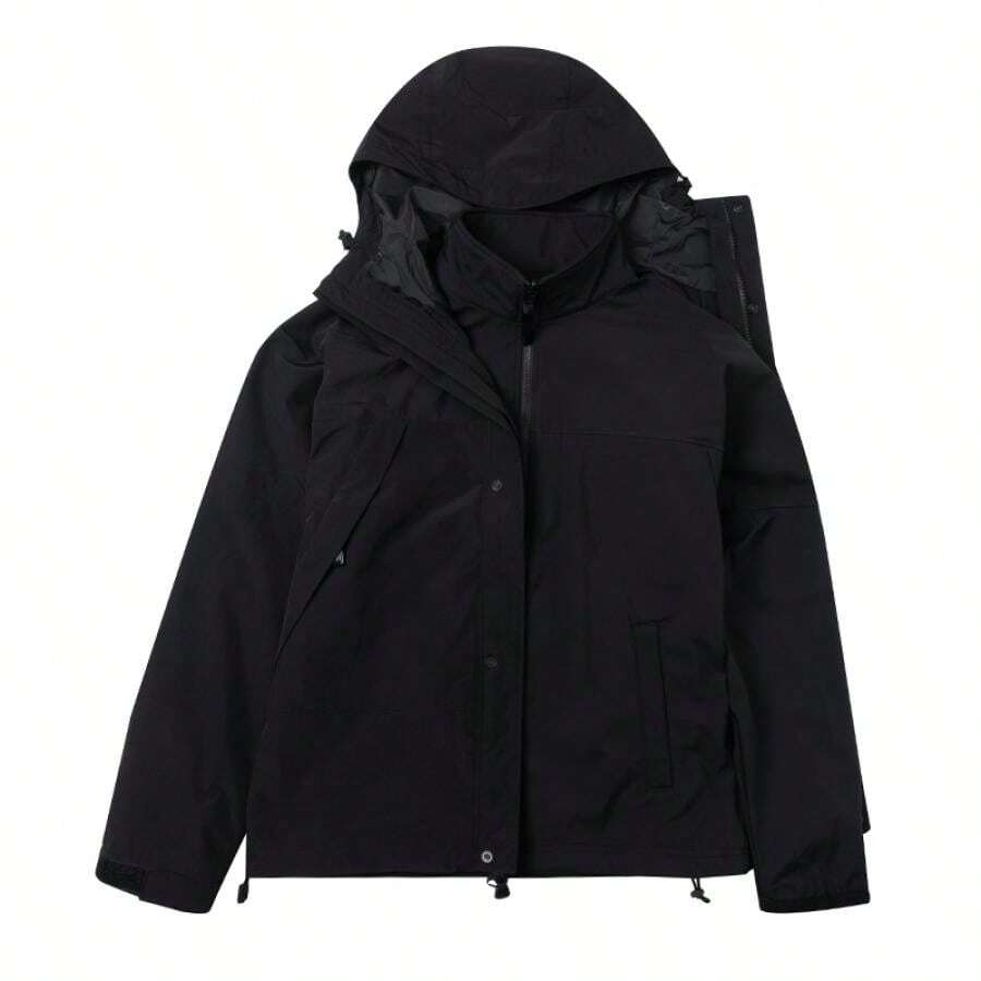 Timberland Outdoor Jacket For Men, Hiking Camping Jacket, 3-In-1, Sports Coat, A69F2001