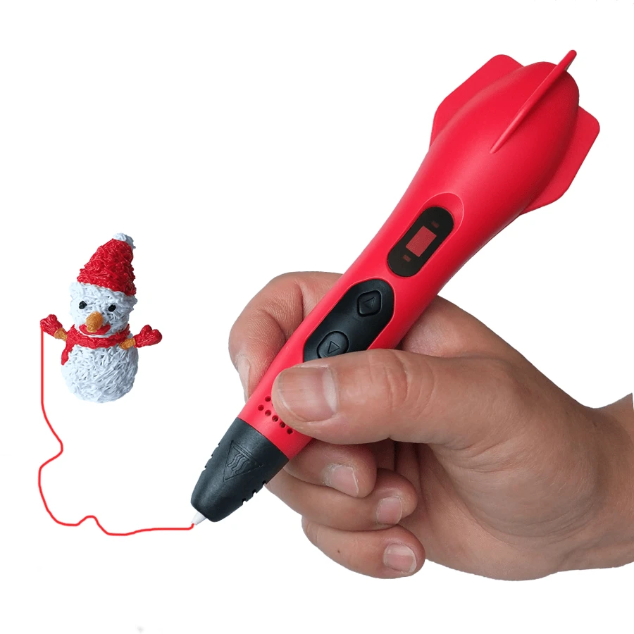 3D Printing Pen Set - Includes 3D Pen, Blue Storage Bag, 12 Colors PLA Filament, Heat-Resistant Finger Sleeve, Finger Sleeve, Transparent Drawing Board, DIY Instructions And Charging Cable, Creative Learning Art Activity Set, Holiday Gift