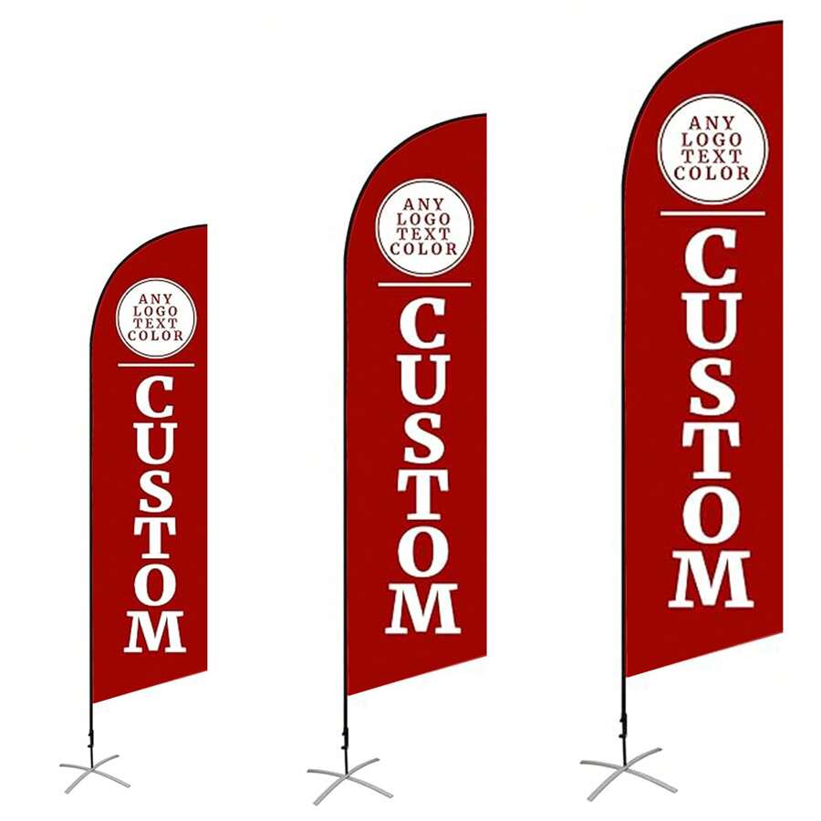 Customized Feather Flag, Knife Flag, Personalized Image Picture, Indoor Outdoor Commercial Advertising Banners Flags, Your Logo/Design/Texts, Outdoor Holiday Decorations, Advertising Swooper Flag For Promotions, Events, Festivals (Flagpole Not Included), Multi-Functional, Anti-Mold, Ornamental, Exquisite, Stylish, High-Quality, Adorable, Modern, Custom, Unique, Personalized, For Anniversaries, For Birthdays, For Housewarming, For Graduation, Kitchen, Dining Room, Bedroom, Office, Living Room, Home, Garden, Tea Room
