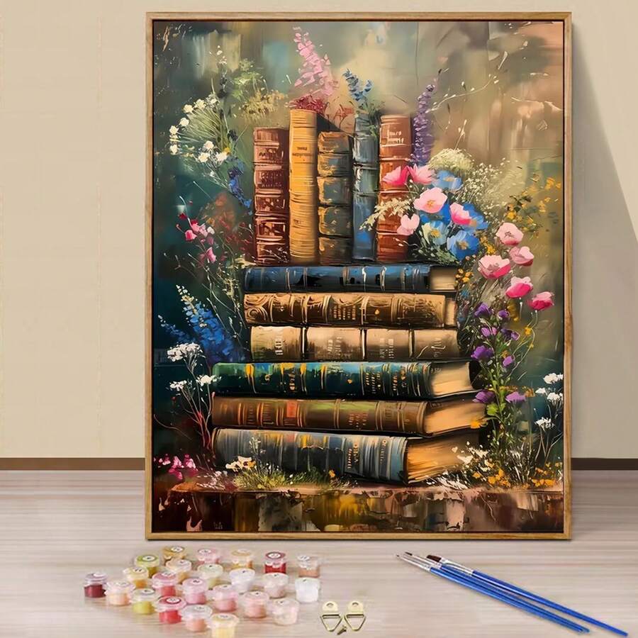 Paint By Numbers Kit For Adults - 16x20" Canvas, Easy Acrylic Painting Set With Brushes & Paints - Perfect For Home Decor & Gifts On Birthdays, Father's Day, Mother's Day Graduation