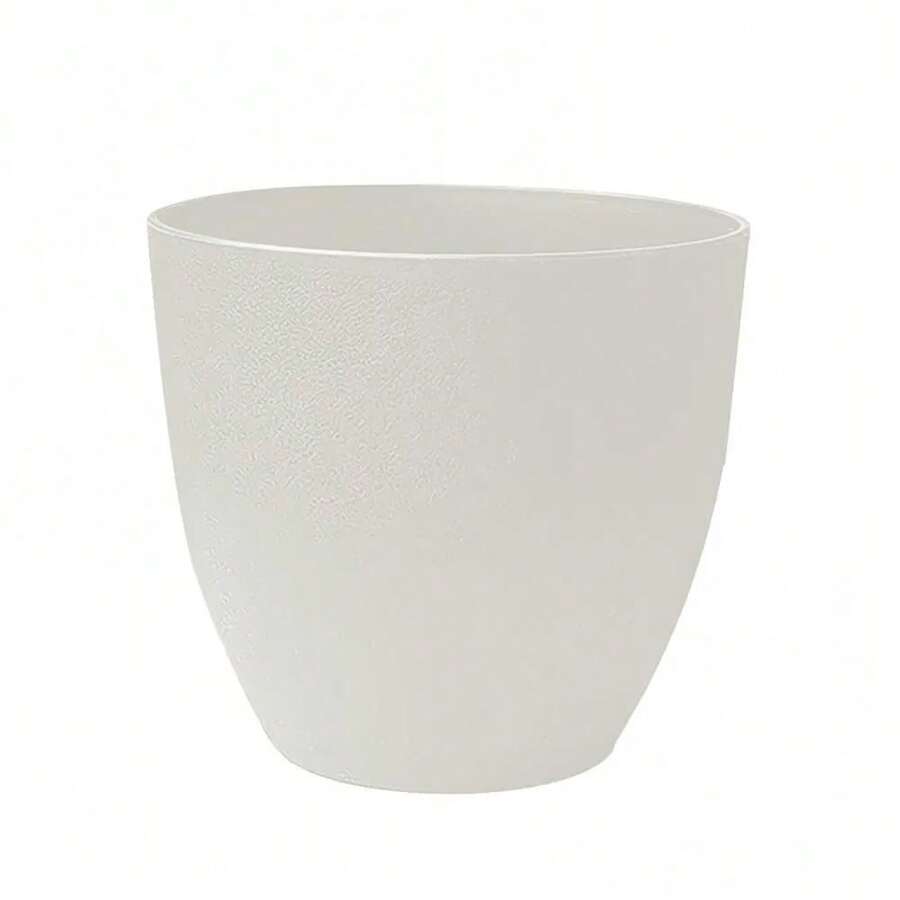 Frosted Imitation Stone Flower Pots Gardening Flowers Green Plant Pots European Style Thickened And Durable Plastic Flower Pots