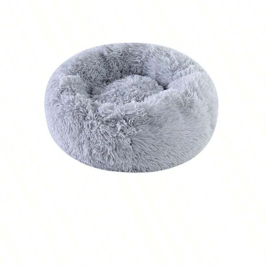 Home Plush Pet Nest Winter Cat Nest Dog Nest Warm Detachable And Washable Round Cat Nest Pet Bed Seasonal Universal Decoration