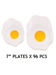 96 PC 7" Plates