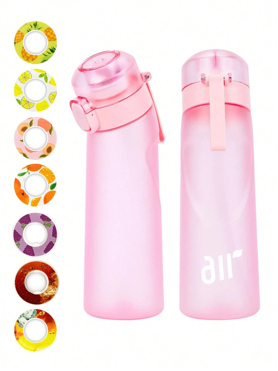 1PC Flavored Water Bottle, Bottle Starter Set, Drinking Bottle With One Random Flavoured Pods Suitable For Gyms, Schools, Flavored Water Bottle,Back To School