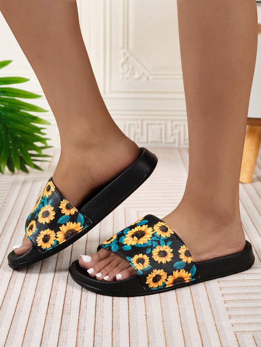 New Fashion Lightweight & Comfortable Slip-On EVA Sole Non-Slip Simple Slippers For Women, Versatile Indoor/Outdoor Wear