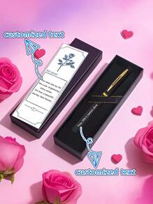 Geschenkdoos + wenskaart + pen