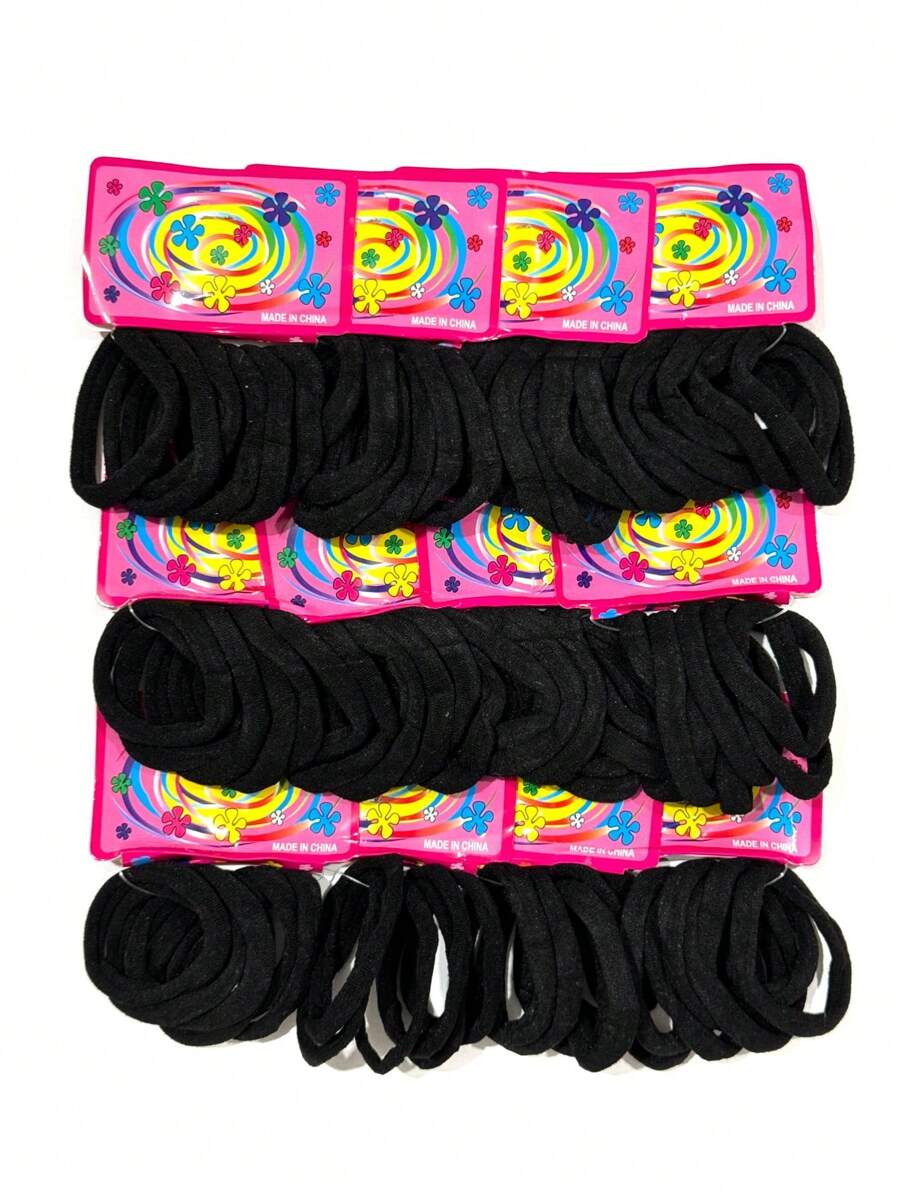 Kit 72/144/216 PCS Elásticos de Cabelo rabicó Para Cabelo Xuxinha Elastico feminino