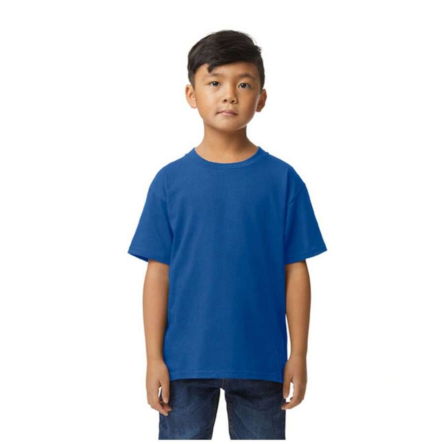 Gildan Kinderen/Kids Softstyle Midweight T-shirt (koningsblauw)