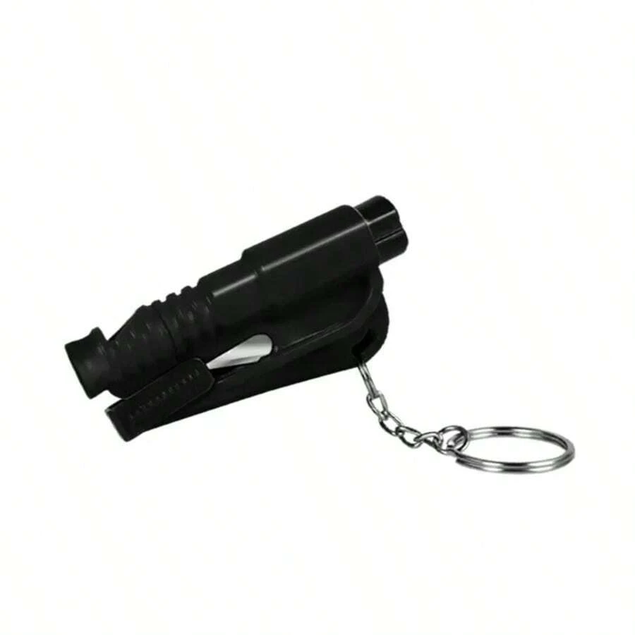 Compact 3-In-1 Car Safety Hammer, Window Breaker & Seat Belt Cutter, Emergency Rescue Tool For Vehicle Accessories