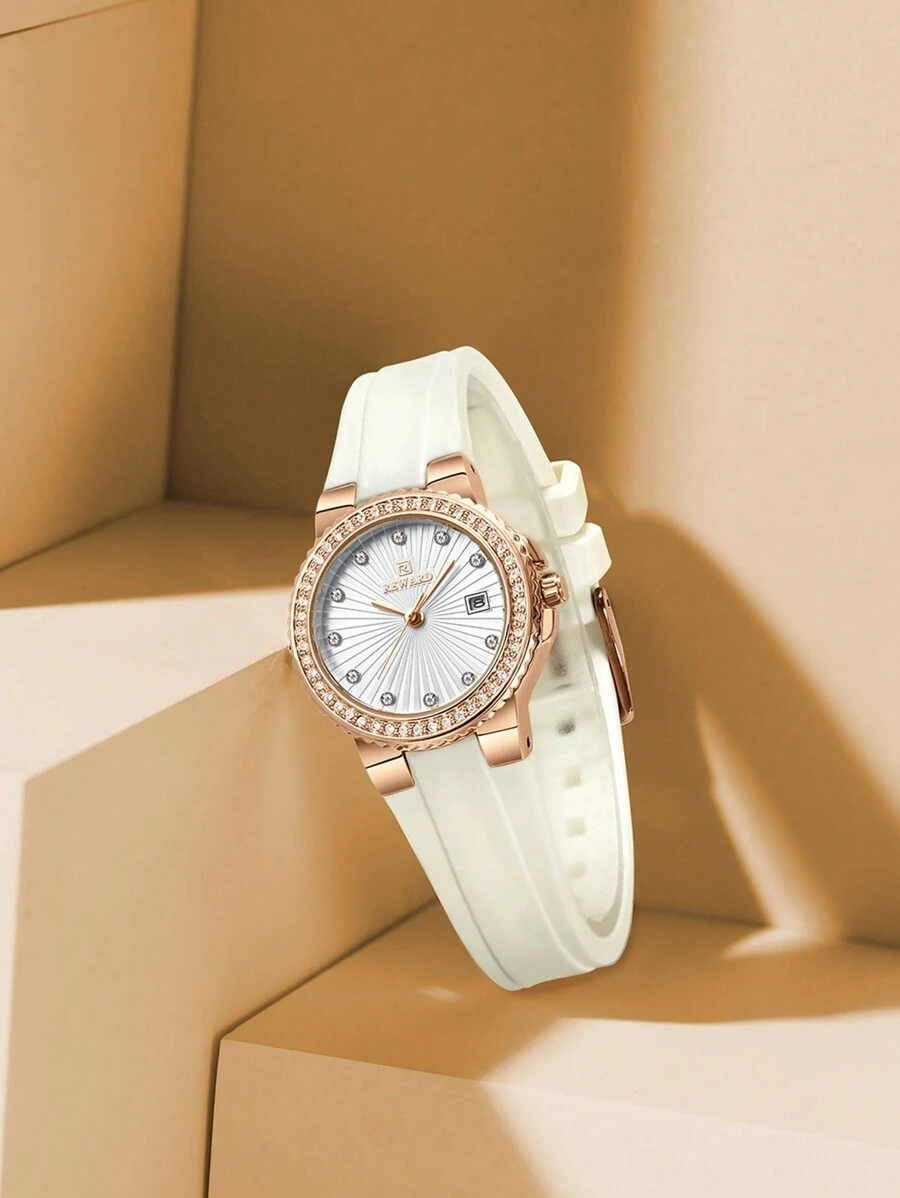 REWARD Reward Women Quartz Watch Luxury Fashion Lady Wrist Watches Silicone Bracelet Waterproof With Box Elegant And Versatile For Business And Casual Wear Retro Rectangle