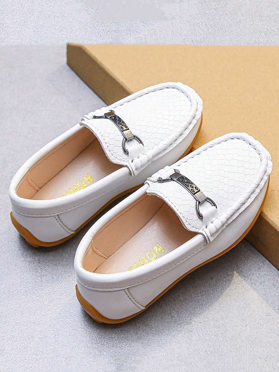 Sapatos de Mocassim Infantis Casuais Minimalistas de Sola Macia e Confortável