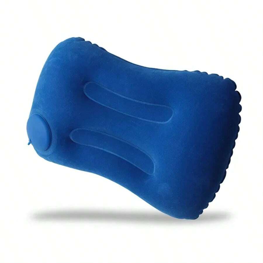 Comfortable Portable Inflatable Cushion, Camping Cushion, Pool Cushion, Ultra Soft Car Cushion For Lumbar And Neck Support