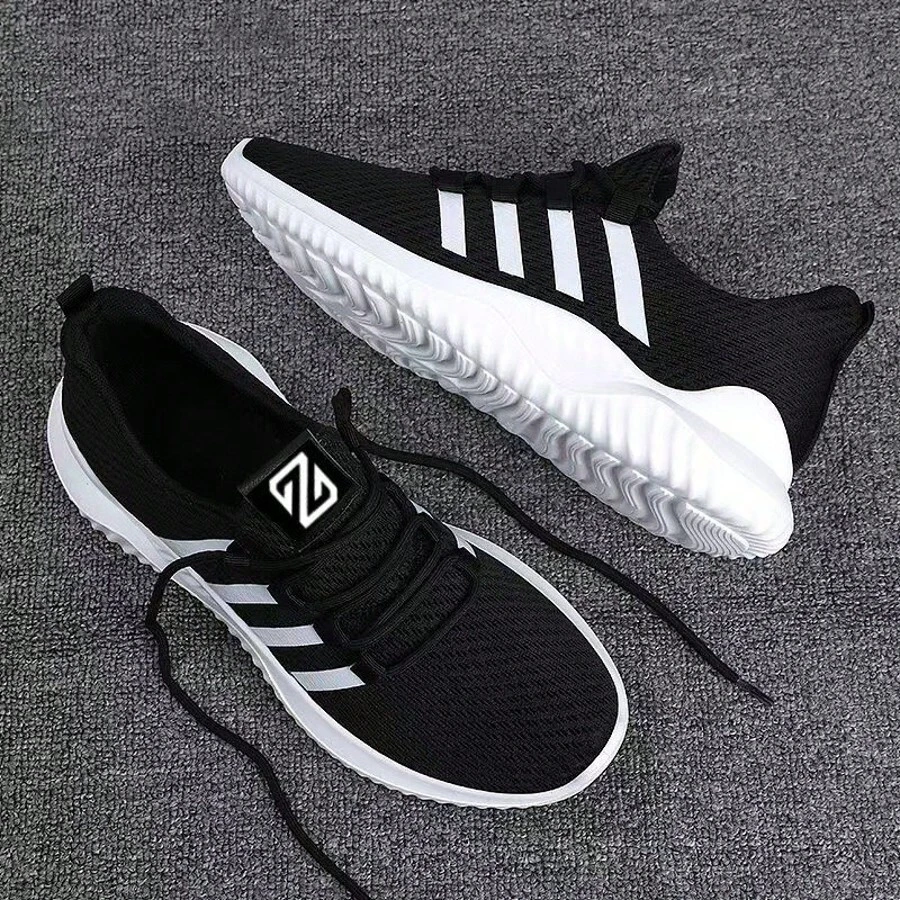 Zapatillas de deporte de moda para hombre de color sólido, tela de malla liviana y transpirable, talón suave y cómodo que brinda estabilidad, adecuadas para caminar, deportes al aire libre, correr, ejercicio, fitness, fiestas, festivales, uso diario.