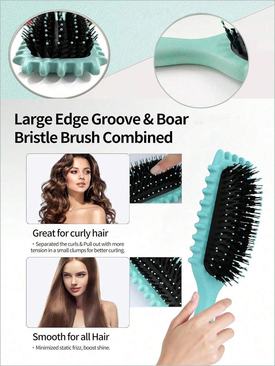 Escova Definidora de Cachos, Escova de Cabelo Mais Recente de 2025, Escova de Cachos, Modelar e Definir os Cachos das Mulheres pela Candybrush, De Volta às Aulas, Essenciais de Viagem e Feriados, Acessórios de Cabelo para Mulheres