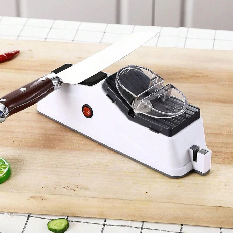 1pc Multifunctional Electric Knife Sharpener Wholesale Household Kitchen Knife Cutting Edge Sharpening Stone Scissors Grinding Knife Artifact