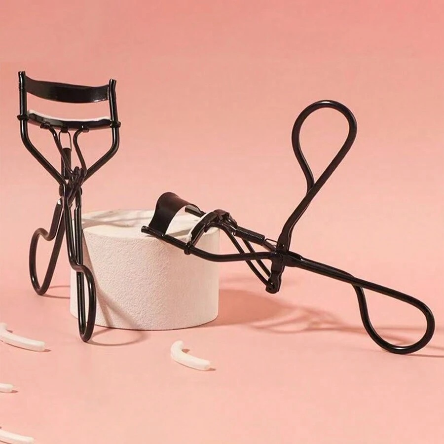 1pc Eyelash Curler - Extra Wide Angle Eyelash Curler, Portable Eyelash Curling Tool, Lash Curling Gadget