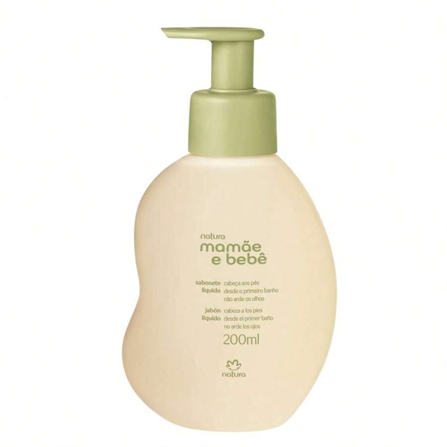 Sabonete Líquido Mamãe e Bebê Natura 200ml