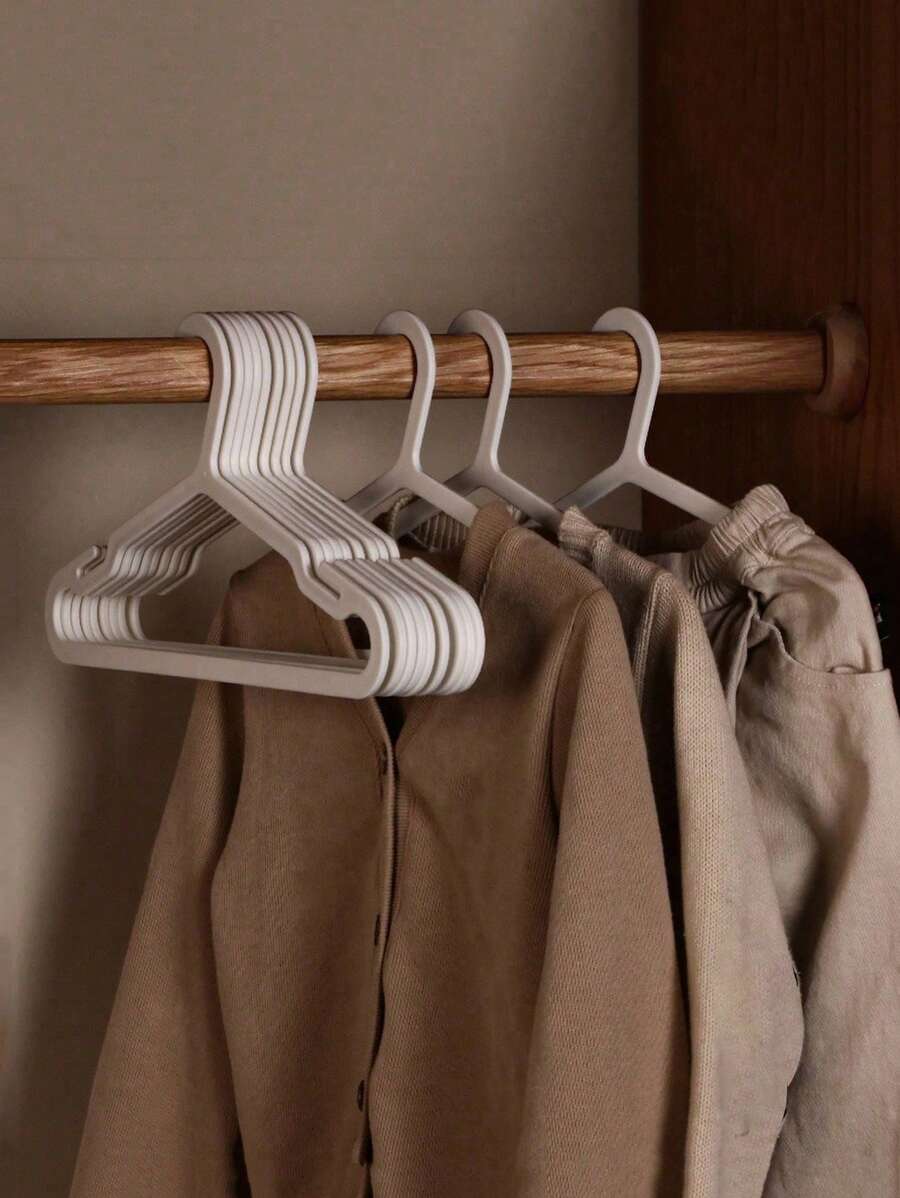 5/10st Kinderkledinghangers, Babykamer Kledingopberger Kleerhanger Met Haken