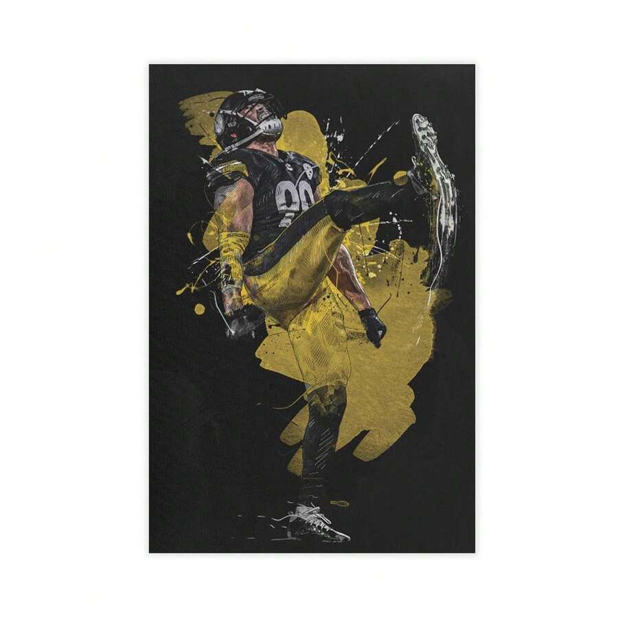 Watt Poster Football Canvas Poster Wall Art Bedroom Decor Living Room Decoration Gift