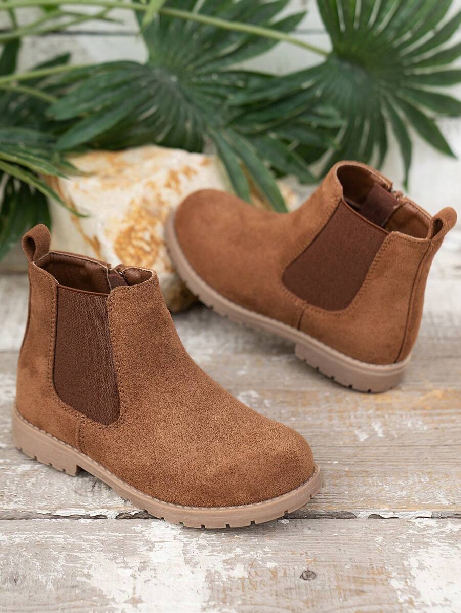 Export Original Black Elastic Waist Anti-Slip Wear-Resistant Rain Boots Socks, Lightweight Fashion Slip-On Short Boots For Students