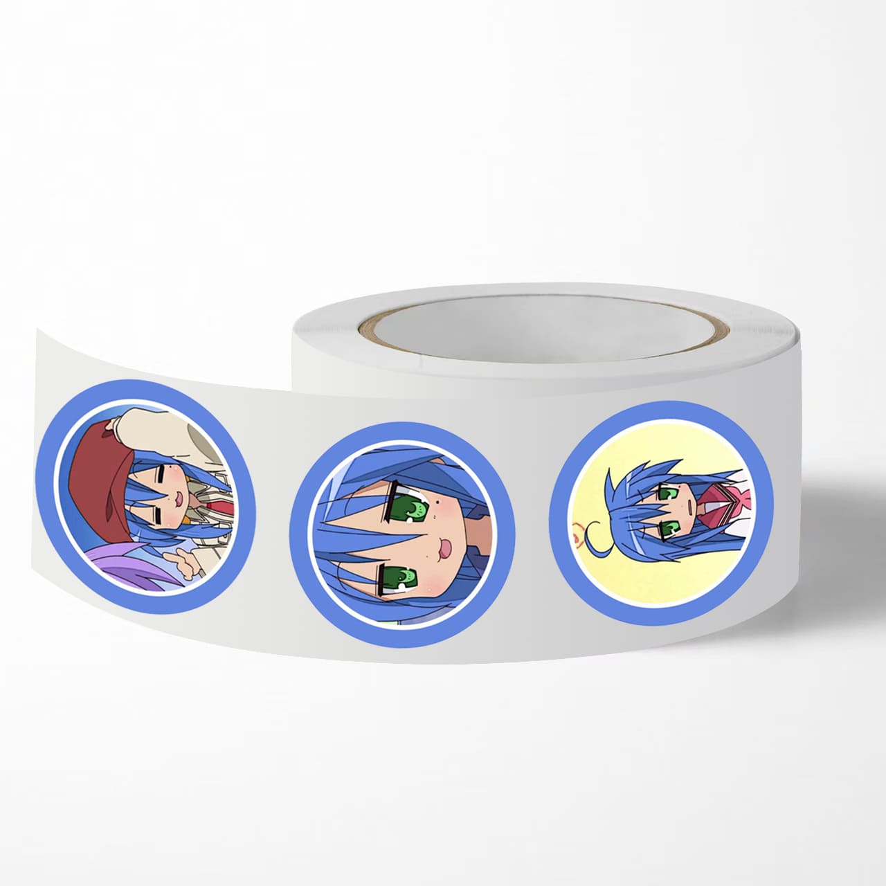 500 stuks 2,5 cm/1,0 inch 8 patroon gelukscirkel patroon serie graffiti stickers voor ontwerp serie stickers voor fles cadeau bloemen dessert cadeau doe-het-zelf decoratie doos verpakking label beker