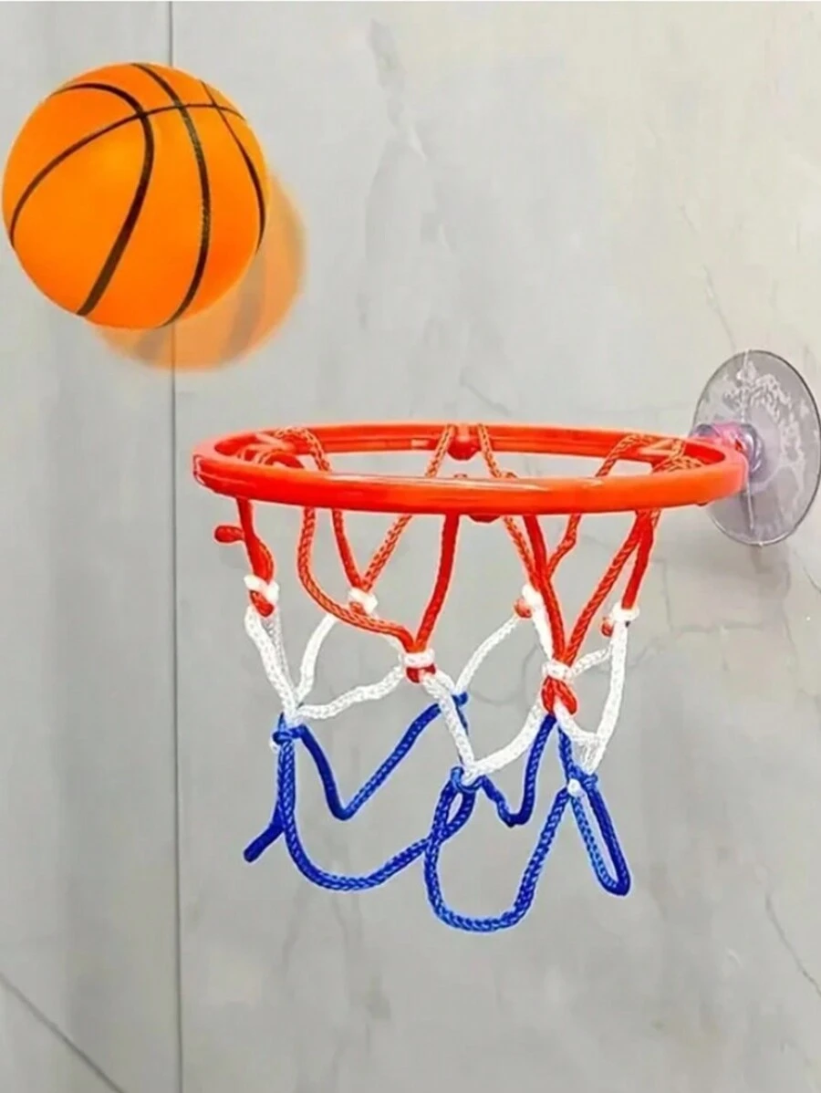 1 pieza Aro de baloncesto mini con 1 pieza Balón de baloncesto mini, adecuado para oficina, interior, coche, relajación, regalos para jugadores, cosas, arcade