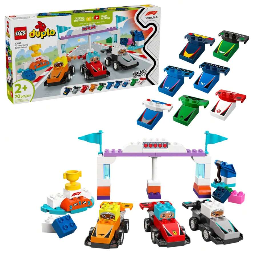 LEGO Town F1® Team Race Cars & Drivers 10445