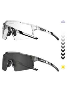 60 Lente nera con cornice fotocromatica