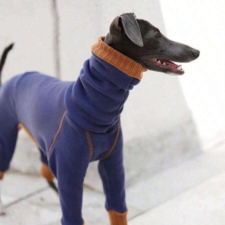 Ropa acolchada y cálida para mascotas con 4 patas, chaqueta térmica elástica para perros pequeños como Whippets, Pitbulls, atuendo para perro grande