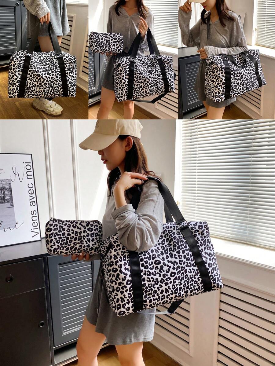 Neues 2-teiliges Set große Kapazität Kontrast-Farbe weich-seitig leicht Reißverschluss Sport Reise Tasche Kulturtasche Waschbeutel Kulturtasche Make-up Aufbewahrung Strandtasche Urlaubs Reise Utensilien Schule Zubehör Schulsachen Damen für College Dorm Badezimmer Tasche