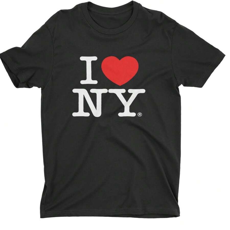 I Love NY Men's Unisex Tee Officially Licensed T-Shirt