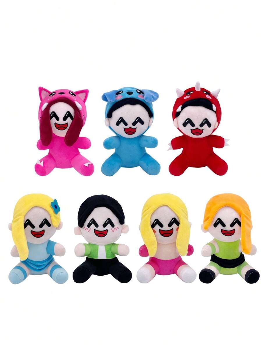 Juguetes de peluche Omz, muñecos de peluche de la tripulación Omz, figuras de peluche Crystal/Roxy/Lily/Omz, regalos perfectos para niños, figuras de anime de moda, regalos de cumpleaños, decoración del hogar