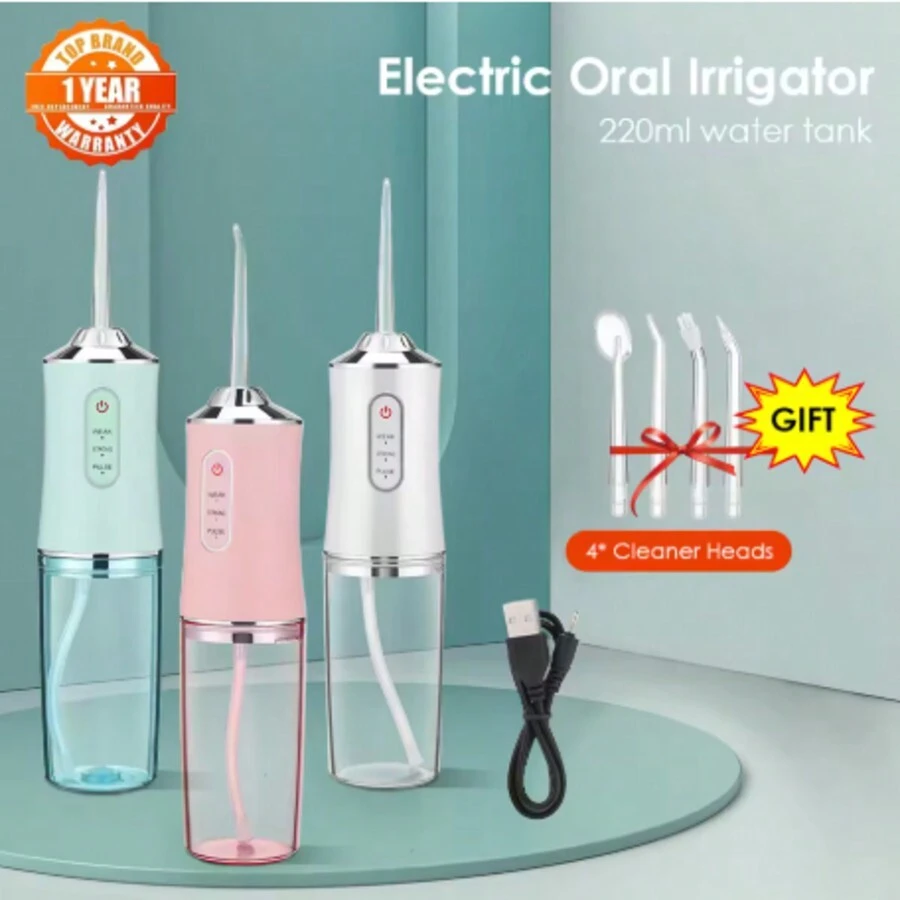 Portable Oral Irrigator Pro: Limpieza Bucal Profesional y Efectiva en Cualquier Lugar