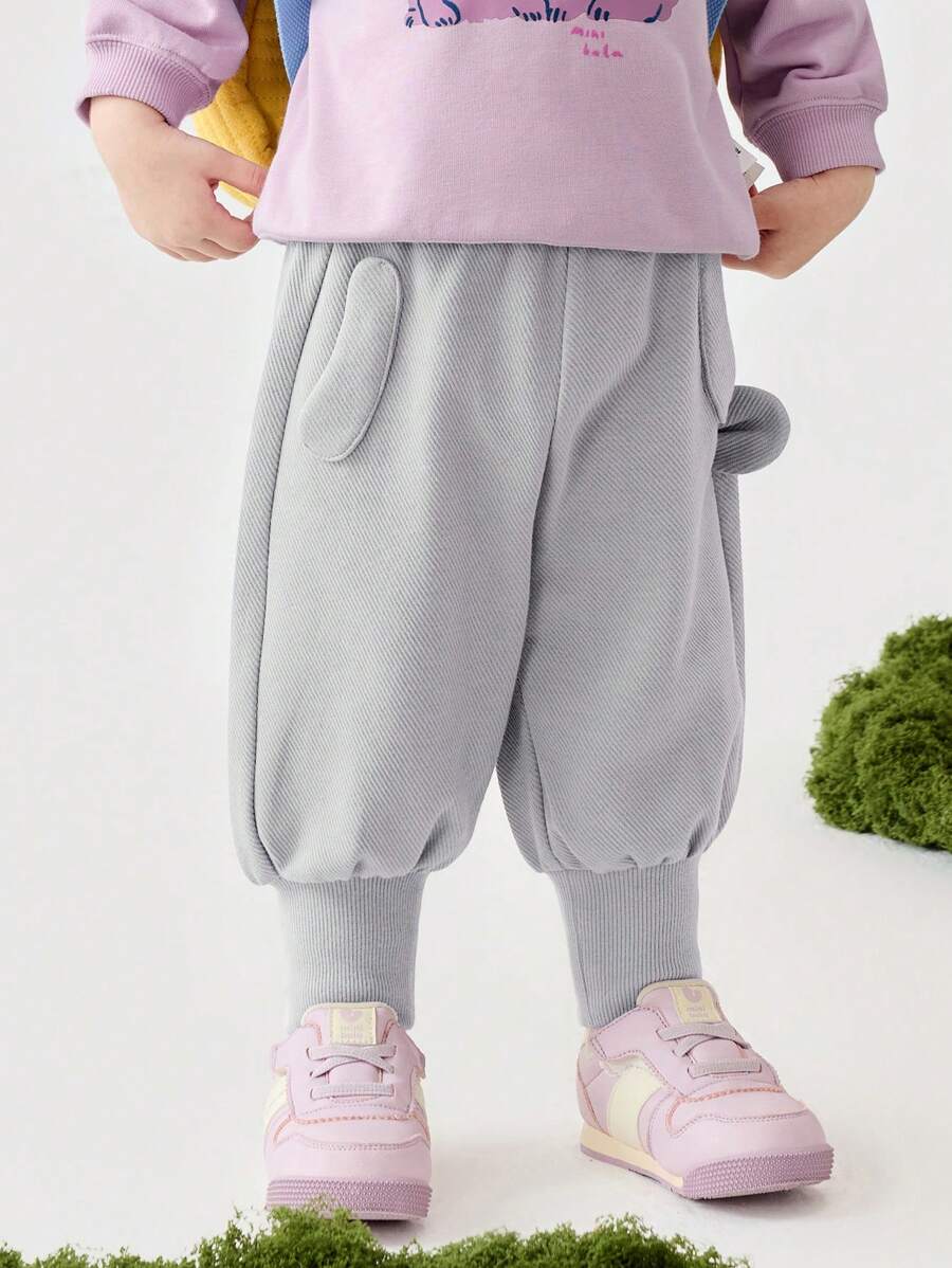 mini bala Baby Mädchen Loose-Fit Jogginghose, bequeme Hosen