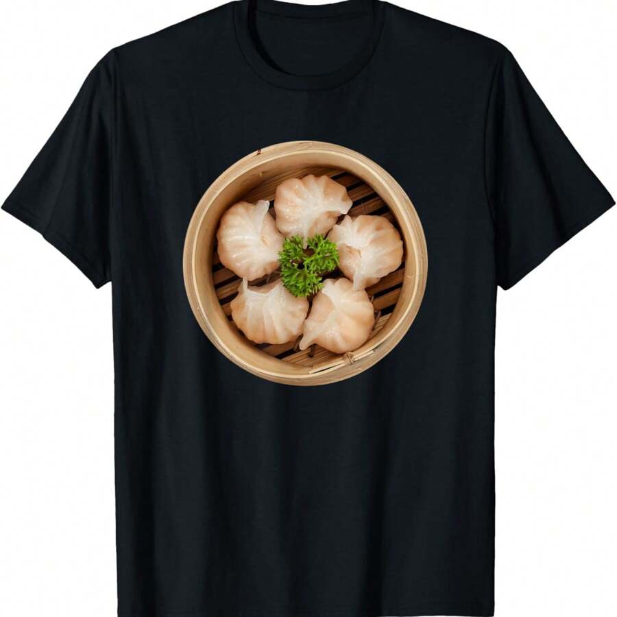 Spoon Dumpling Dimsum Halloween Chinese Food Costume T-Shirt