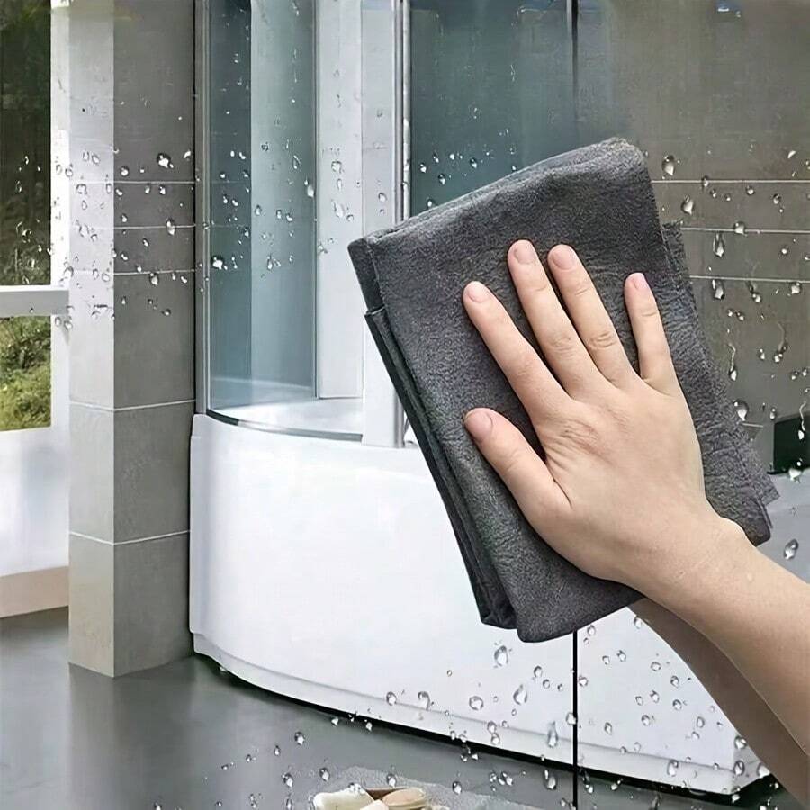 5 stuks magische schoonmaakdoekjes, streeploze glas- en spiegelreiniger, 7,87 inch/9,84 inch