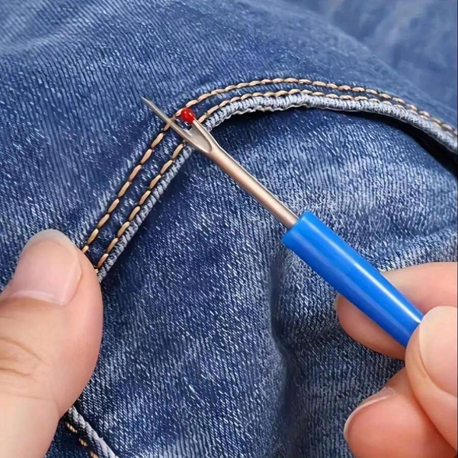 5 bucăți de desfăcut cusături ascuțite, instrument de dezasamblat, tăietor de ață pentru cusut, lucru manual, meșteșuguri, proiecte textile - instrumente de cusut DIY vară, școală