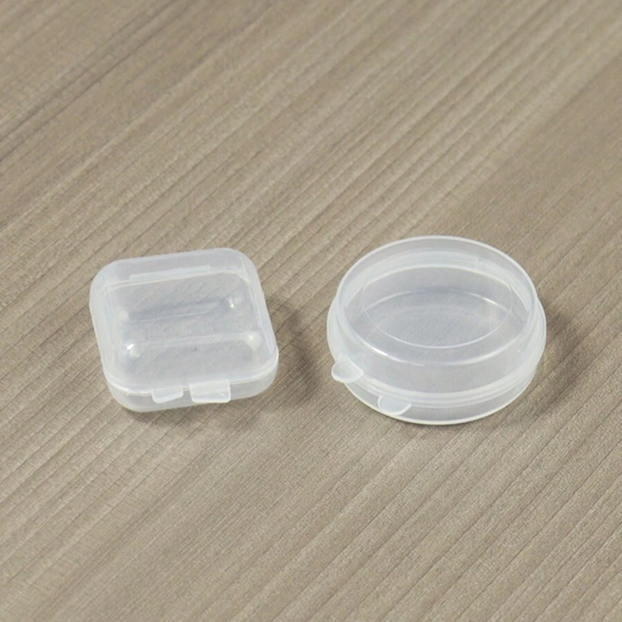 PP Storage Box For Small Items, Fishing Hooks & Tackle, Portable Earplug & Earrings Dust-Proof Display Plastic Case
