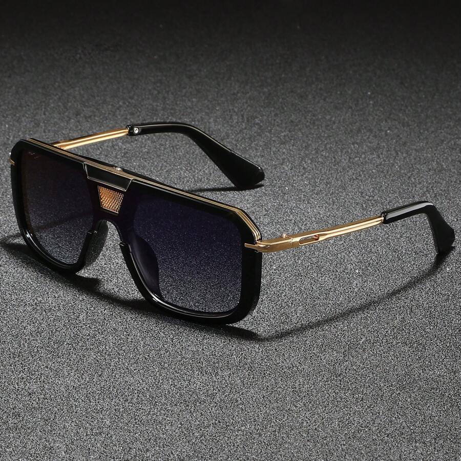 Óculos de Sol Clássicos Estilo Punk Ultragrandes Masculinos, Óculos de Proteção para Condução, Ciclismo, Pesca e Esportes, Presente de Festa, Viagem e Férias, Moda Praia de Verão, Outdoor, Viagem