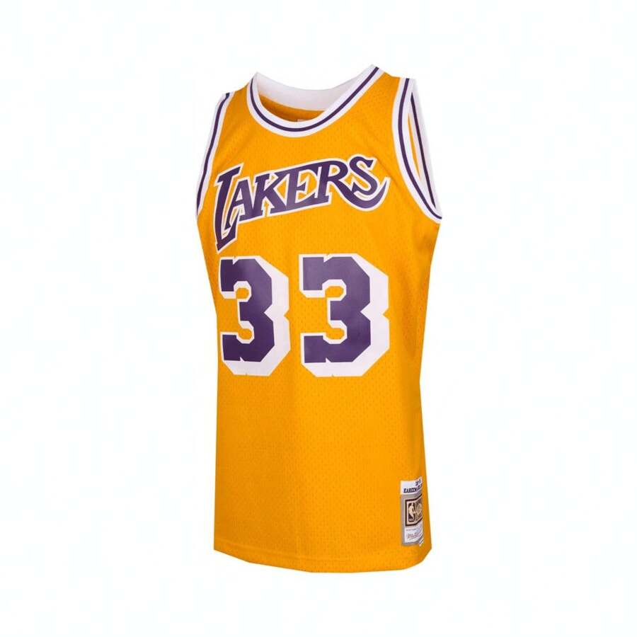 Mitchell & Ness 2021 Men's Mitchell & Ness Kareem Abdul-Jabbar 84-85 Season Jersey