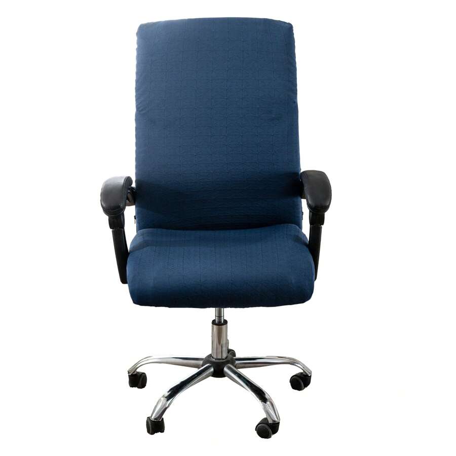 1pc Stretch Computer Office Chair Slipcovers, Waterproof Chair Covers, Chair Protector Cover For Living Room Office Home Decor