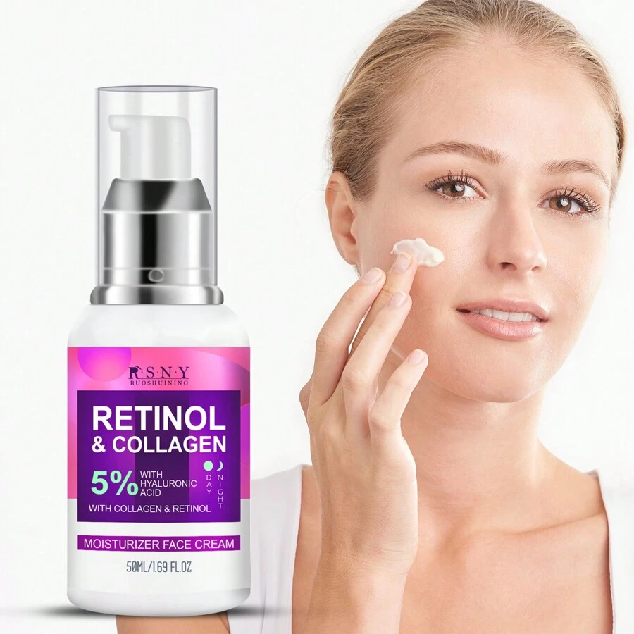 Intensive Hydration Collagen Face & Neck Cream - Plumps, Firms, And Evens Tone - Rich Day And Night Moisturizer For Radiant Skin