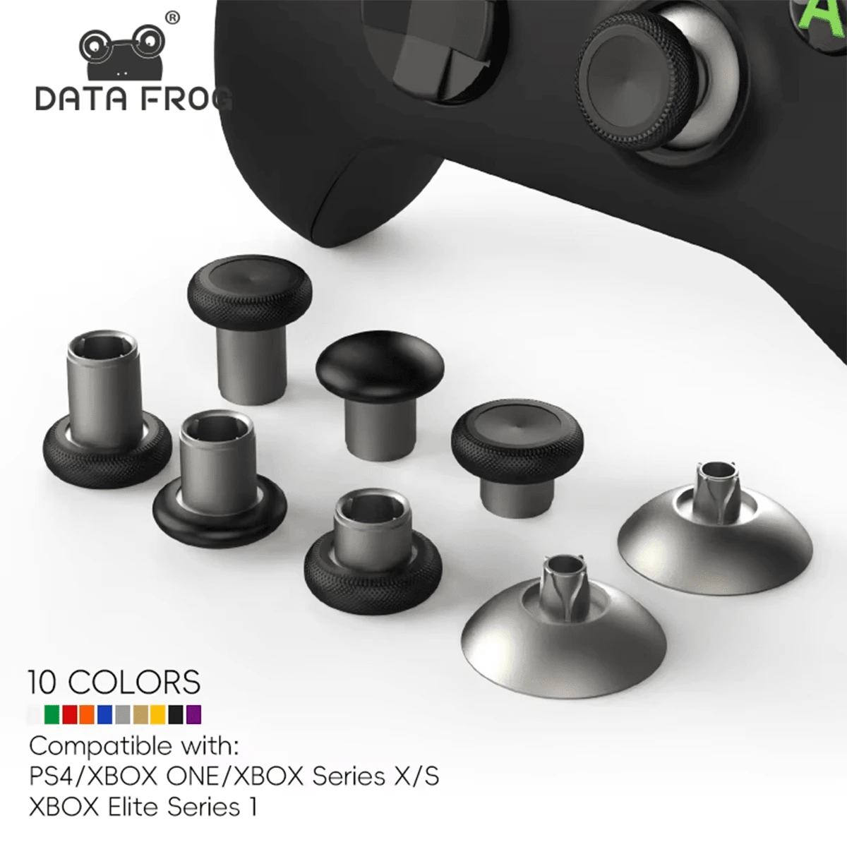 DATA FROG DATA FROG 8 PACK Metal Magnetic Thumbsticks Analog Joysticks For Xbo X One Elit E, Xbo X One S, Xbo X Series X, PlayStation4 Controller