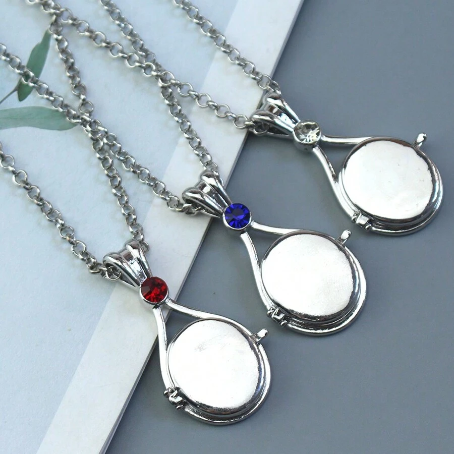 H2O Mermaid Seashell Openable Pendant Necklace, Anime Cosplay Accessories, Christmas Gift