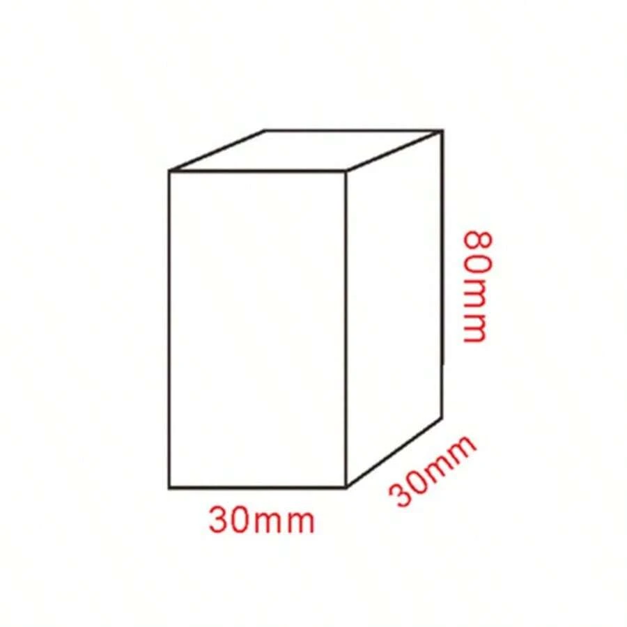 Transparent Acrylic Square Sheet Stamping Block Photography Props Cosmetics Holders Pad Rings Earring Jewelry Display Stand